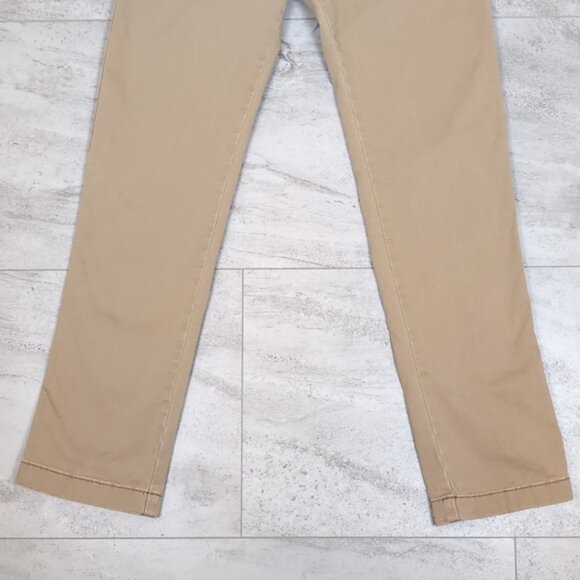 3/$20 Abercrombie & Fitch Chino Khaki Pants Slim Straight Leg Casual Preppy - Picture 7 of 14